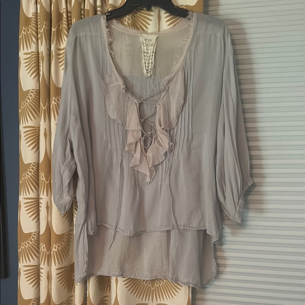Free People Ruffle Top